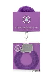 Наручники Beginners Handcuffs Furry - Purple Ouch! 36-OU002PUR 101705 - мініатюра 7