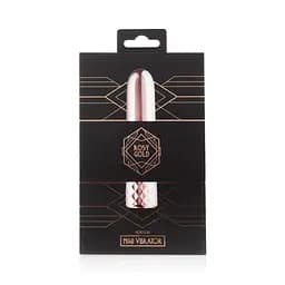 Вібратор Rosy Gold Nouveau Mini 9 см рожеве золото - мініатюра 5