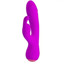 Вибратор-кролик Pretty Love Broderick 17.9 см фиолетовый