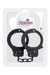 Наручники Bondx Metal cuffs, Black, Білий, One Size - мініатюра 2