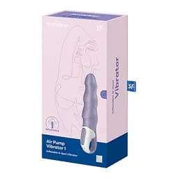 Вібратор Satisfyer Air Pump 1 20.4 см бузковий - мініатюра 7