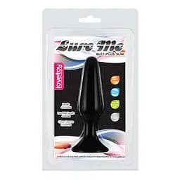 Анальна пробка - Lure Me Butt Plug S Black - мініатюра 8