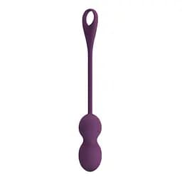 Віброяйце Pretty Love Elvira Balls Dark Purple - мініатюра 4