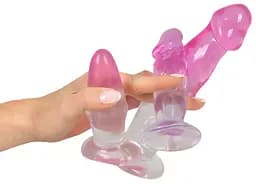 Набір You2Toys Crystal Clear Anal Training Set 3 шт. рожевий - мініатюра 5