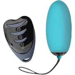 Виброяйцо Clara Morgane Pro Secret Egg 7.5 см голубой