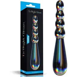 Фалоімітатор Twilight Gleam Rising Ripples 19 см прозорий