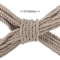 Мотузка для бондажу Ouch! Rope 10 м (золотистий) - мініатюра 3