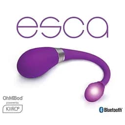 Віброяйце Kiiroo OhMiBod Esca 2 18.5 см фіолетовий - мініатюра 3