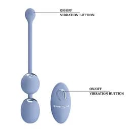 Вагінальні кульки Pretty Love Willie chaser 6, Blue, Wireless remote control PRETTY LOVE BI-014548W-A5 100023 - мініатюра 3