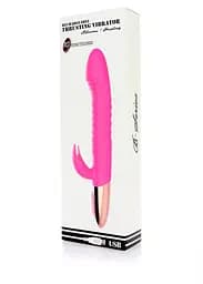 Вібратор-кролик B - Series Magic Rechargeable Thrusting, 19 см (рожевий) - мініатюра 10