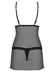 Комплект білизни Obsessive 865-CHE-1 L/XL чорний - мініатюра 6
