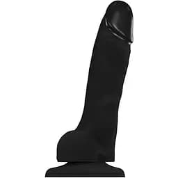Реалістичний фалоімітатор Strap-On-Me Soft Realistic Dildo Black - Size S