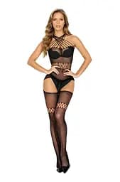 Бодістокінг Bodystocking 2062, black One Size - мініатюра 1