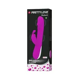 Вібратор з кроликом Pretty Love Robert для жінок Baile BI-014279 22576 - мініатюра 3
