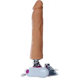 Вибратор на присоске B - Series EasyLove Boss Series Mr.Perfect 20.5 см телесный