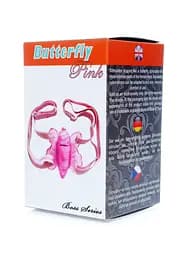 Вибратор B - Series EasyLove Stymulator Butterfly, розовый Boss Series 67-00055 103484