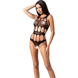 Сексуальный боди с вырезами Passion BS083 black One size