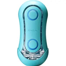 Мастурбатор Tenga Flip Orb - Ocean Blue, з можливістю зміни тиску та стимулювальними кульками всередині