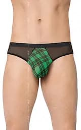 Мужские стринги - Mens Briefs 4524, green, M/L SoftLine 55914524137 90308