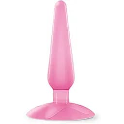 Анальная пробка Crushious Jolly 11 см (розовый)
