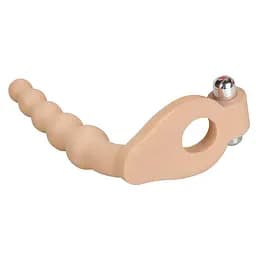 Насадка на член для подвійного проникнення The Ultra Soft Bead 6.5 inch LOVETOYS 66-LV320103 100546 - мініатюра 2