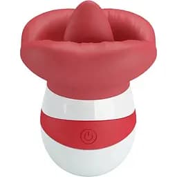 Вибратор для клитора Pretty Love The Flaming Lips Mina 9.5 см красный