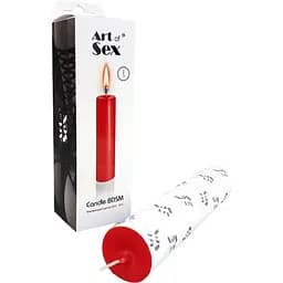 Червона воскова свічка Art of Sex Size M 15 см