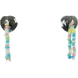 Наклейки на соски з цукерками Spencer & Fleetwood Candy Nipples Tassels мульти