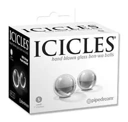 Вагінальні кульки Icicles No.41 Small Glass Ben Wa Balls You2Toys 294100 22229 - мініатюра 4