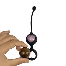Вагінальні кульки Adrien Lastic Harmony Stones, діаметр 3 см, 2 тримачі Adrien Lastic SX1272 100789 - мініатюра 4