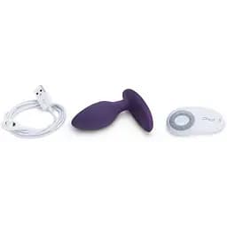 Анальна смарт-вібропробка We-Vibe Ditto Purple з пультом ДУ - мініатюра 7