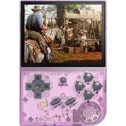 Ретро игровая приставка Anbernic RG35XX 64GB Transparent Purple [102903]