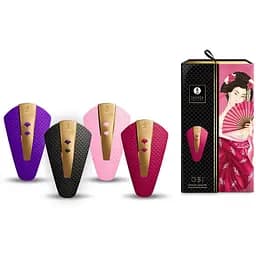 Кліторальний вібратор Shunga Obi Raspberry - мініатюра 9