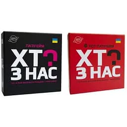 Настольная игра Планета Ігор Кто из нас? + Кто из нас? ХОТ! (укр.) (PI003+1)