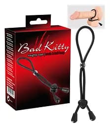 Эрекционная петля Bad Kitty Double Loop Penis und Hodenring продлит Ваше наслаждение Bad Kitty 42-05146750000 87291 - мініатюра 4