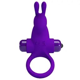 Ерекційне кільце з вібрацією PRETTY LOVE VIBRANT PENIS RING I Purple PRETTY LOVE BI-210204-1 99056 - мініатюра 2