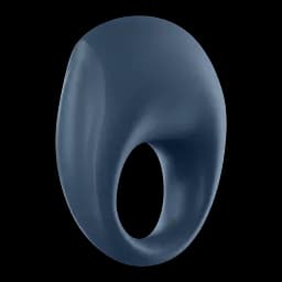 Кільце ерекційне Satisfyer Strong One Ring Vibrator 7.4 см синій - мініатюра 7