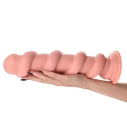 Анальна пробка для фістингу Toyz4lovers Pico De Fogo 32 см (тілесний) - мініатюра 4