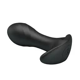 Анальна пробка - Pretty Love Anal Plug Massager Black - мініатюра 5