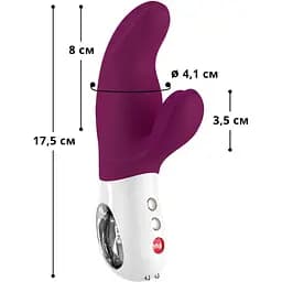 Вібратор-кролик Fun Factory Miss BI - мініатюра 2