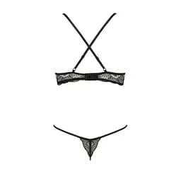 Комплект білизни Passion QUENTRIS BIKINI black L/XL - мініатюра 6