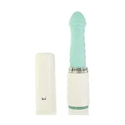 Розкішний вібратор-пульсатор з присоскою Pillow Talk - Feisty Thrusting Vibrator Teal Pillow Talk SO4535 90850 - мініатюра 7