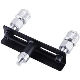 Двойной коннектор для секс-машин Hismith Quick Connector Adapter with Double Head система KlicLok