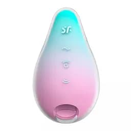 Вакуумний стимулятор Satisfyer Mermaid Vibes бірюзово-рожевий - мініатюра 2