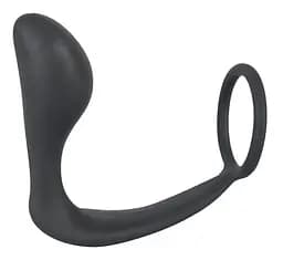 Анальна пробка з ерекційним кільцем Black Velvets Ring Plug Orion 42-05167240000 88158 - мініатюра 4