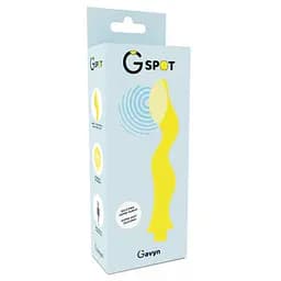 Вібратор для точки G GAVYN, колір: жовтий G-SPOT (Іспанія) G-SPOT GS907440 103080 - мініатюра 3