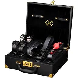 Бондажный набор Lockink Moonlight Treasure Chest Set черный