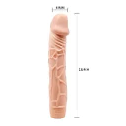 Вібратор Barbara Bob Vibrator 8,8" Flesh - мініатюра 4