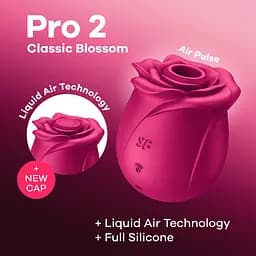 Вакуумний кліторальний стимулятор Satisfyer Pro 2 Classic Blossom Satisfyer SO8775 97282 - мініатюра 6