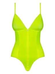 Боді Obsessive Neonia S/M жовтий - мініатюра 5
